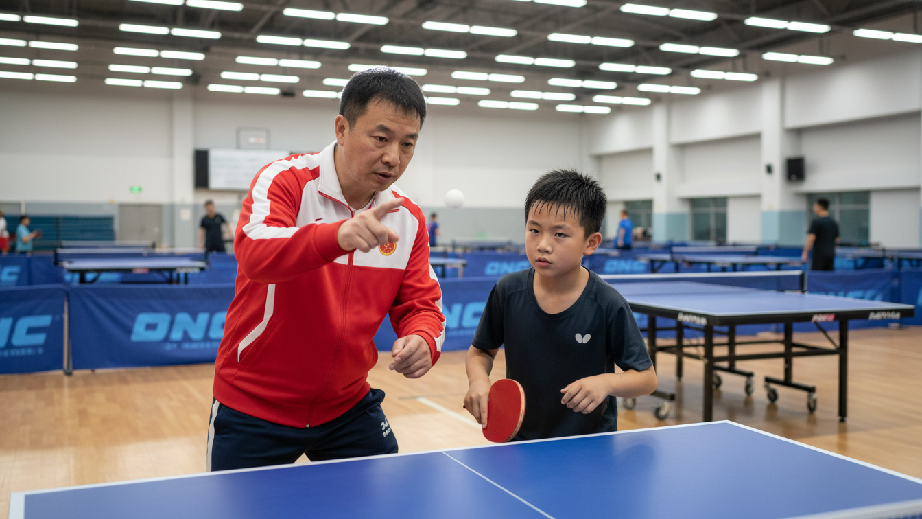 نقش مربیگری و سیستم آموزشی چین در پینگ پنگ
